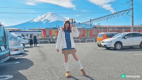 相片拍攝於日本東京下吉田駅之富士山區，富士山不論四季觀賞打卡...