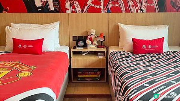 【香港】香港海洋公園萬豪酒店--曼聯足球主題客房🇭🇰