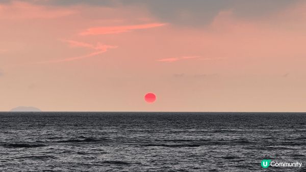 日落海灘美食 微微海風 輕鬆又寫意 #社群三月快閃送