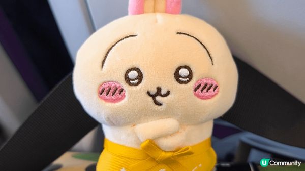 今年日本慶生之旅, 當然要帶埋我最愛嘅兔哥啦!!!! 嗚喇~...