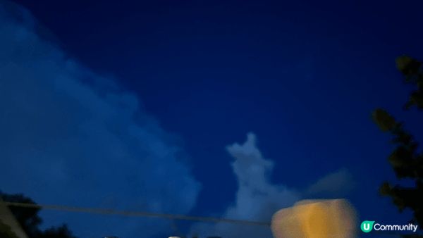 小桃和古本爸媽帶著兩隻小可愛睇香港維多利亞夜景～