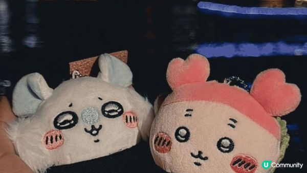 小桃和古本爸媽帶著兩隻小可愛睇香港維多利亞夜景～