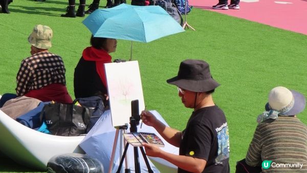 漫遊香港 - 東涌 赤鱲角 機場櫻花園