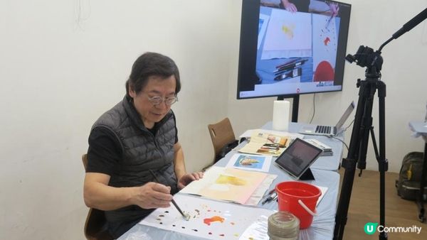觀塘海濱發現號《「故鄉‧故事」游榮光水彩作品展》開幕