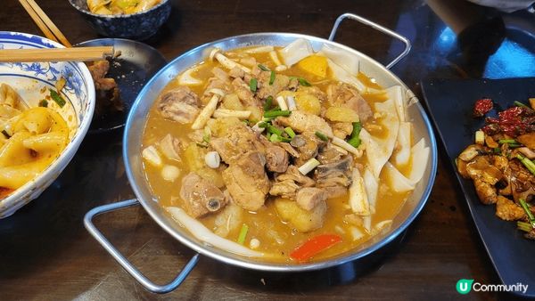 香港少有的陝西菜，最出名是Biang Biang麵，其他食品...