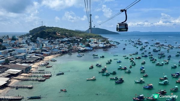 上星期去了越南富國島旅遊，坐了全球最長跨海纜車欣賞香島美麗風...