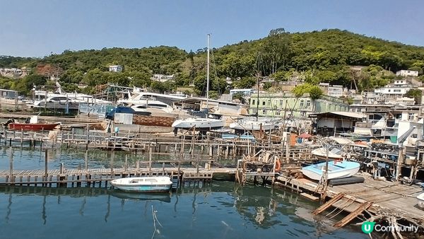 都係工作原因，先會特登走去白沙灣碼頭附近行下，同山山水水做朋...