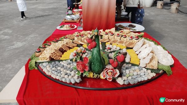 這是剛在中國增成的食物推擴日拍攝，見到一些特色食物加擺設很好...