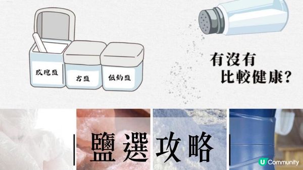 食鹽多過你食米！鹽點揀先健康🧂
