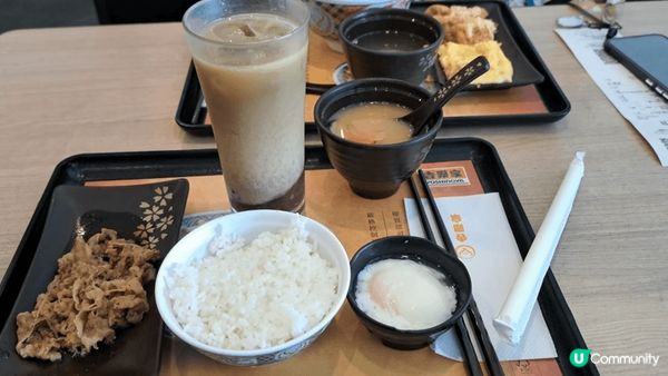 吉野家下午茶超值抵食，20多元便有一個下午茶。現在會員食野仲...