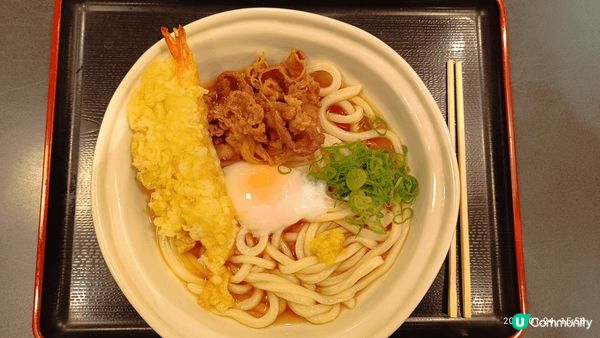 第一次在高松吃讚岐烏冬，我不是特別喜歡吃烏冬，但是和在香港吃...