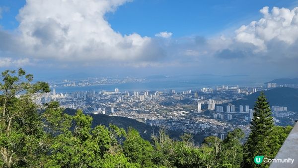 圖片拍攝於位於檳城嘅升旗山，晴朗嘅天氣係影得景色尤其美麗， ...