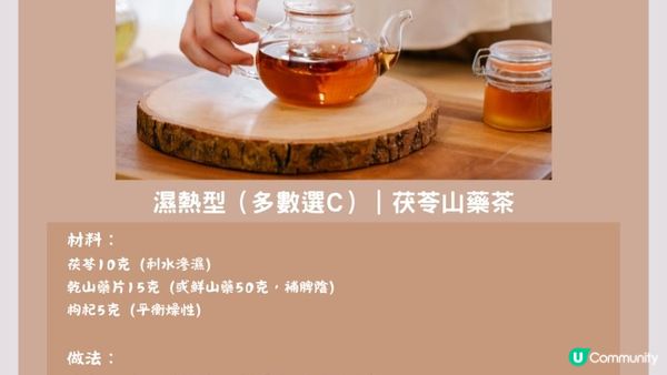 「經期祛濕茶」喝對效果翻倍！中醫推薦3款黃金搭配，告別水腫暗沉