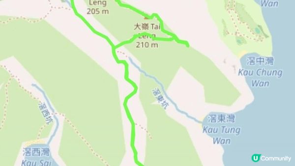 【西貢滘西洲行山篇】斜炮石、大嶺、二嶺、清音石塔/天窗石