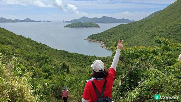 【西貢滘西洲行山篇】斜炮石、大嶺、二嶺、清音石塔/天窗石