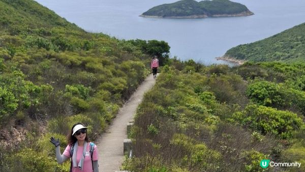 【西貢滘西洲行山篇】斜炮石、大嶺、二嶺、清音石塔/天窗石