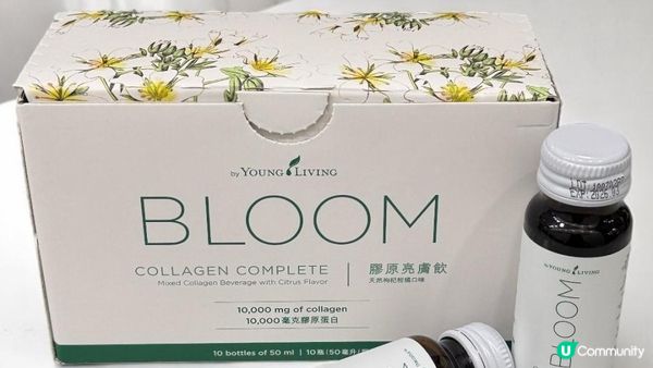 ♡Young Living全球首創！市面上唯一加入精油嘅膠原飲｜BLOOM膠原亮膚飲♡