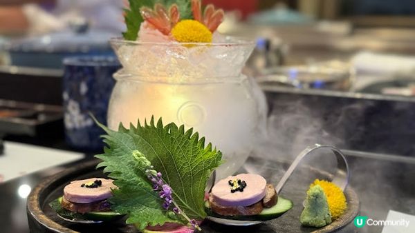 誘人油花。宮崎A5和牛御膳