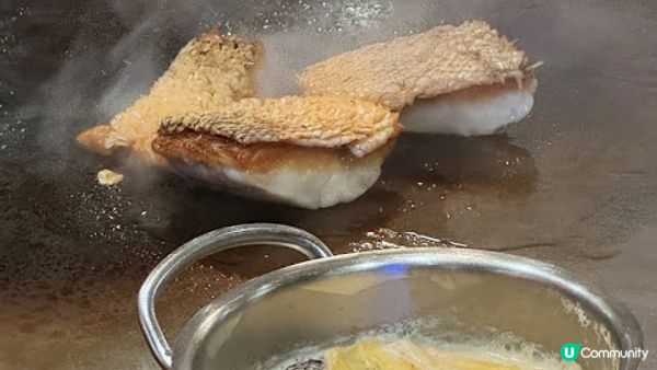 誘人油花。宮崎A5和牛御膳