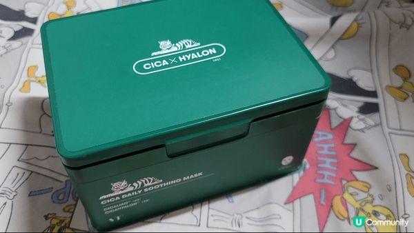 VT老虎舒緩面膜好用抵用