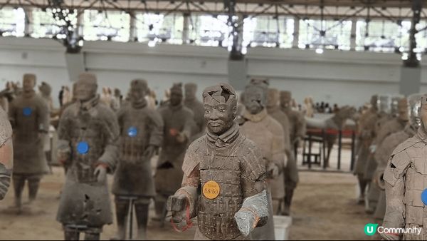 #秦始皇兵马俑 博物馆是中国最大的古代军事博物馆.,威武雄壮...