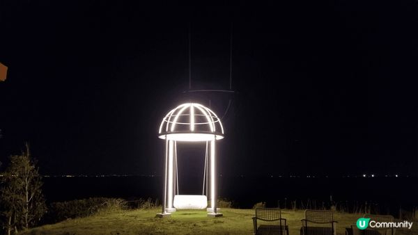 東京近郊的一酒店裝飾，晚上很美，酒店又在海邊，又有溫泉，十分...