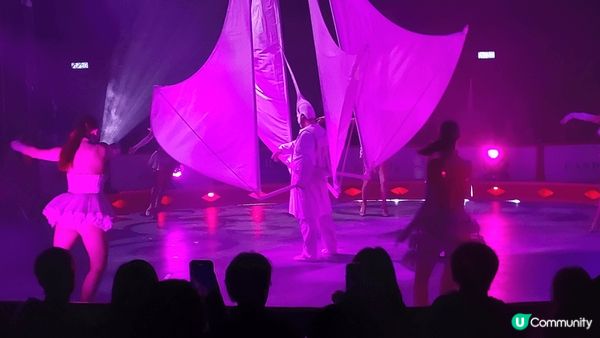 4月中環AIA嘉年華亦有馬戲團表演, 精彩程度不亞於現在正舉...