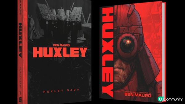 Ben Mauro科幻史詩《赫胥黎》全球發表精裝與平裝版；新預告片及前傳《神諭》宣布於10月推出