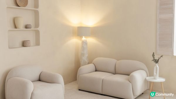 【裝修佬文章轉載】2025熱門室內設計風格 - 奶油風：小戶型的實用設計術 附多個公居屋真實案例