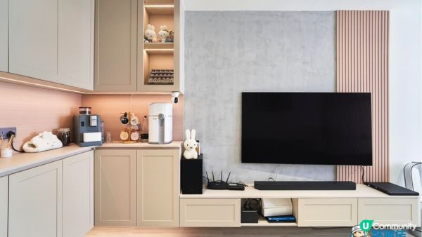 【裝修佬文章轉載】2025熱門室內設計風格 - 奶油風：小戶型的實用設計術 附多個公居屋真實案例