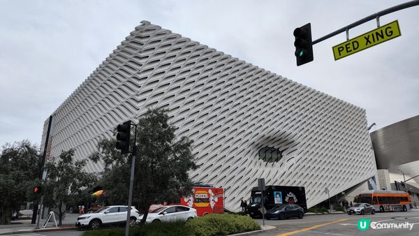 The Broad Museum真係正💥！個蜂巢外牆已經夠晒...