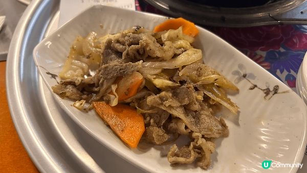 甫田肉食嘅午餐