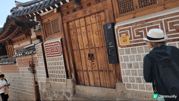 韓國-北村韓屋村，是國家旅遊熱點。因為它保留古時韓國的居住房...