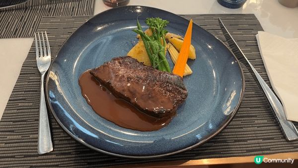 上周係CityU Lounge食左午飯，三款main dis...