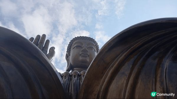 天氣炎熱，要淨心，洗滌心靈，心静自然涼，天壇大佛幫到你。爬到...