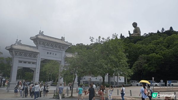 天氣炎熱，要淨心，洗滌心靈，心静自然涼，天壇大佛幫到你。爬到...