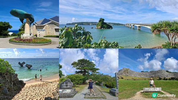 Day 2【沖繩7天自駕遊】美麗海水族館、今歸仁城跡、古宇利大橋南端觀景台、心形岩
