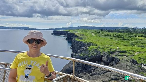 Day 5【沖繩7天自駕遊】殘波岬燈塔、勝連城遺址、美國村 + 琉球之牛🍽晚餐