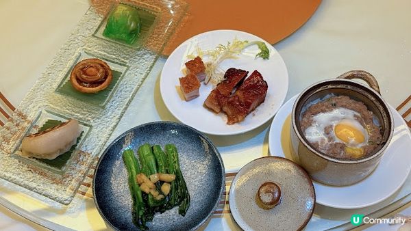 功夫茶 vs 冬瓜套餐。龍苑中菜廳