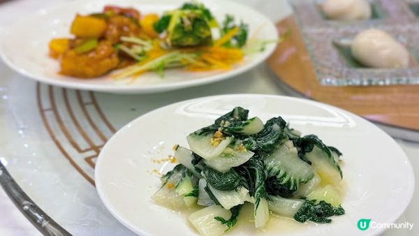 功夫茶 vs 冬瓜套餐。龍苑中菜廳