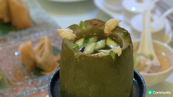 功夫茶 vs 冬瓜套餐。龍苑中菜廳