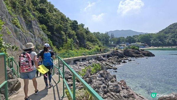 夏季玩水系列💦【西貢橋咀島廈門灣背後石灘🤿🎽👙】