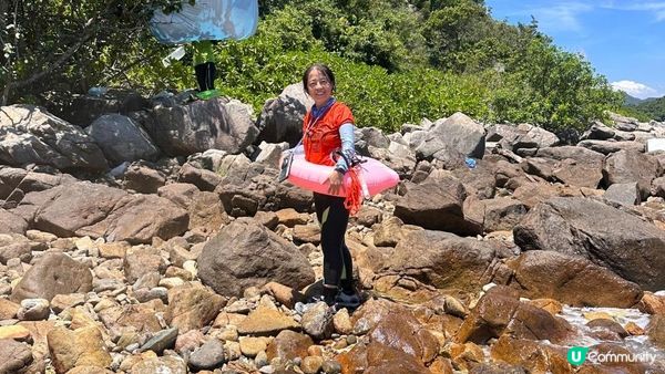 夏季玩水系列💦【西貢橋咀島廈門灣背後石灘🤿🎽👙】