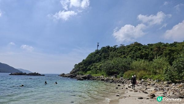 夏季玩水系列💦【西貢橋咀島廈門灣背後石灘🤿🎽👙】