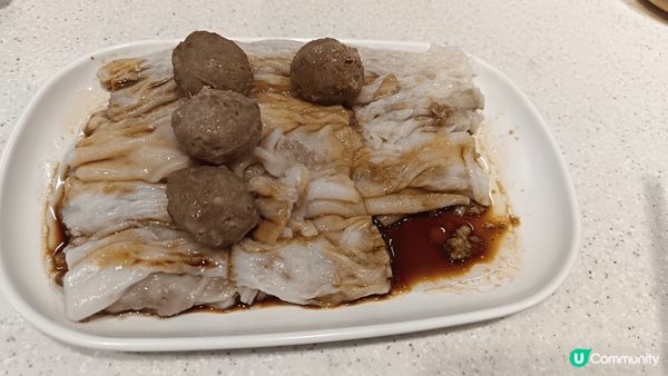 上圖係牛肉腸粉