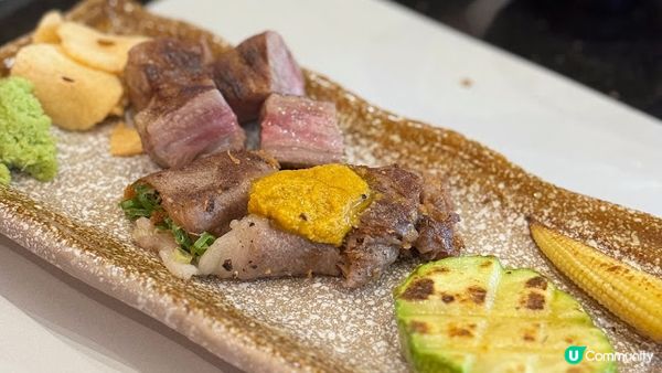 大分A5和牛鐵板燒 ♥ 豐盛午餐