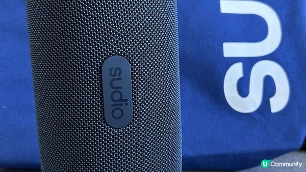 新品開箱💝 Sudio F5 Pro 可攜式藍牙喇叭 🎉85折優惠碼🎊 conigwa 