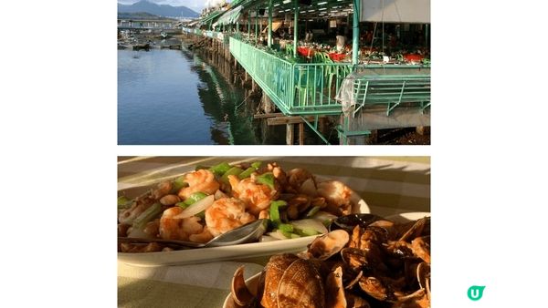 這是大澳十分出名海上餐廳, 其炒海鮮十分新鮮惹味 第二及三張...