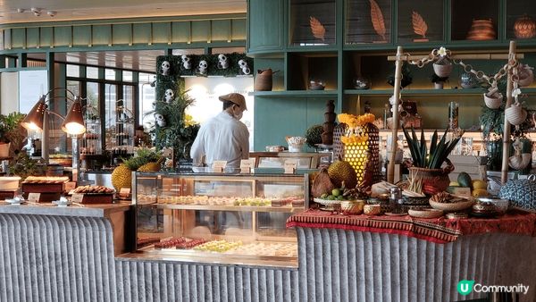 香港海洋公園富麗敦酒店自助餐，與家人共度美食歡樂時光、環境優...