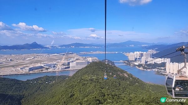 昂坪360,坐cable car,睇大佛及参觀寶蓮寺